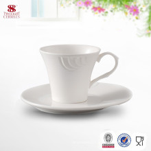 Fabriqué en Chine Tasse à café en céramique avec soucoupe